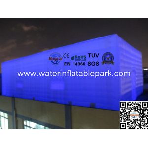 Commercial Inflatable Lighting Tent , Photo Studio Box Light Cube Tent