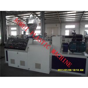 Electric Cable Single Screw Extruder , Plastic Pipe Extrusion Machinery