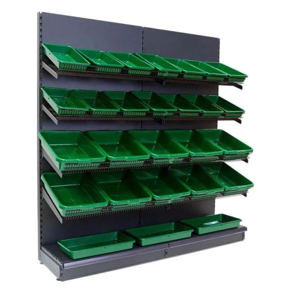 Buy Shelves supermarket shelf retail gondola shelving snack rack at wholesale prices