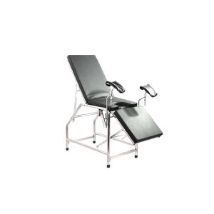 Manual Backrest Adjustable Gynecologist Examination Table With Stirrups