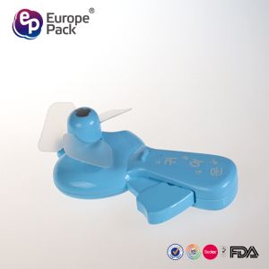 Plastic fan cartoon Hand-driven fan