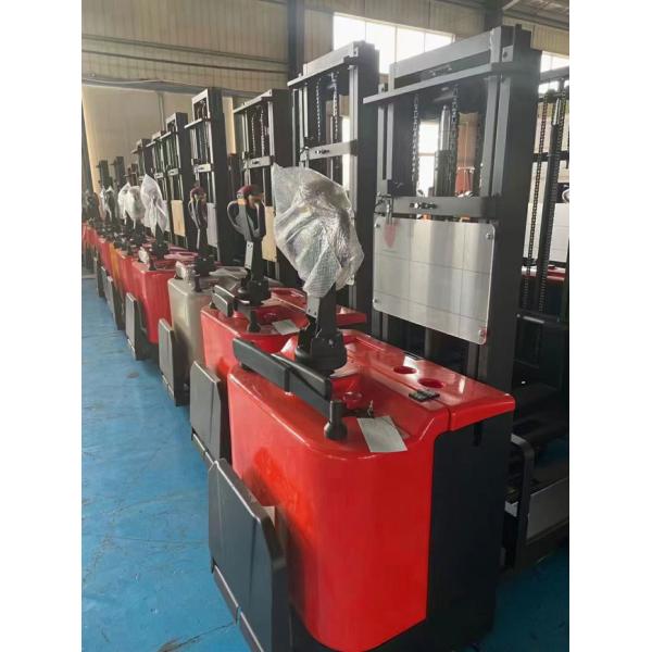 DC Drive Power Electric Pallet Jack Stacker For Narrow Site