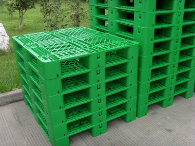 Single Faced Euro Plastic Pallet Mould Racking Heavy Duty Warehouse Storage Nestable