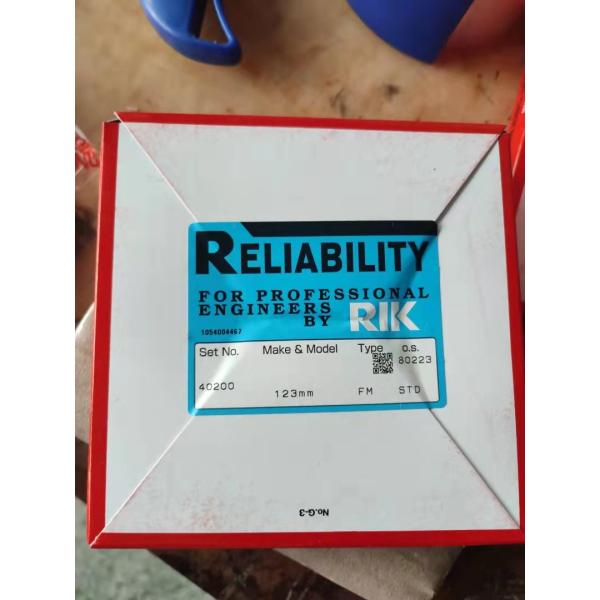 Buy Daewoo De12 RIK Piston Rings Rik Japan 40200 For Daewoo Excavator at wholesale prices