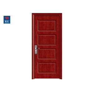 Veneer Wooden Doors Laminate Finished Door 1 Hour Fire Rated Wood Door