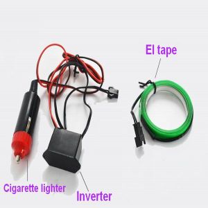 eco-friendly custom el tape/ el light tape/ decoration tape with multi color