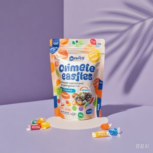 Durable Mylar Zipper Bag For Weeds With Die Cut Design