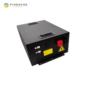 Quality PINSHENG 48V 72V 96V 100Ah 200Ah 300AH Lifepo4 Lithium Ion Battery Pack for Golf Cart and Forklift for sale