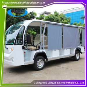 Customize Park University Electric Car Tour With 14 Seater 72V 5.5KW Dry Battery