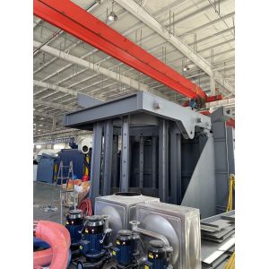 High Efficiency Metal Melting Furnace with Closed Cooling Tower