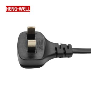 HENG-WELL Custom Length 0.61-1.8m CCC Approved Copper Core 2 Pin Plug C7 Mains