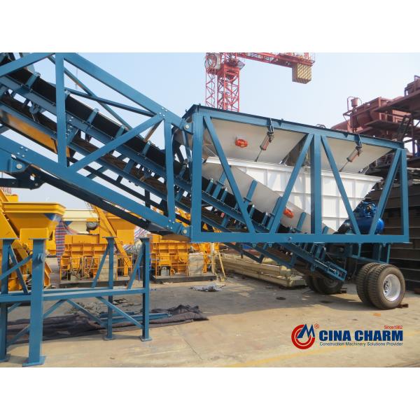 35m3/hr Electric Mobile Concrete Batch Plant Stationary Concrete Batching Plant