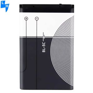 500PCS MOQ BL-5C 1020mAh Battery for Nokia C2-01 2700 Classic 6030 3110C 1100