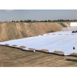 Custom Blue Filament Spunbond Nonwoven Geotextile Superior Strength Consistency