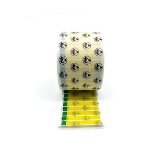 SMT Carrier Tape Reel Packaging ESD Sealing Label PET Material