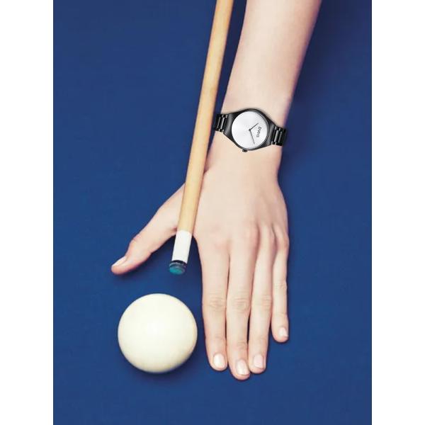 IP Black Plated 2025 Quartz Stainless Steel Watches With Japan Movement