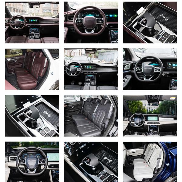 Manual Parking Brake and Electric Gear Box 2023 Jetour X70 Plus Electric Vehicle