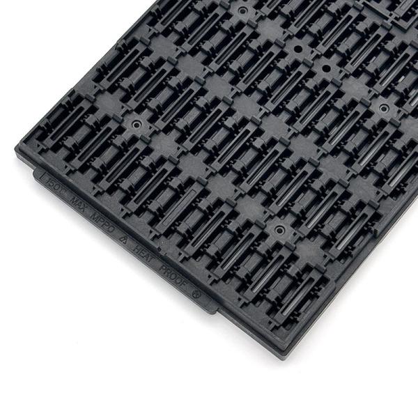 Anti-static 9*9 MPPO JEDEC Matrix Trays for Chip and Semiconductor Transportatio