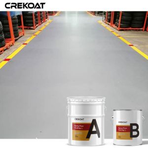 Eco Friendly Non Slip Epoxy Floor Coating Withstands Heavy Impacts Spaces High