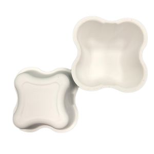 Custom Box Tray Packaging , Wet / Dry Press Molded Pulp Packaging