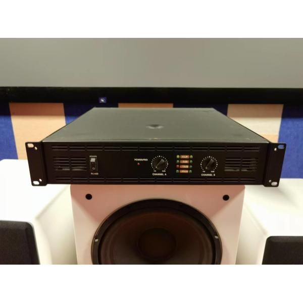 Buy Professional 2 Channel Power Amplifier With Multiple Input Options For Versatile Audio Sources And Setups at wholesale prices