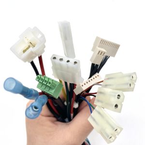 PVC Insulated Wire Harness with Terminal Block for Electronic Applications
