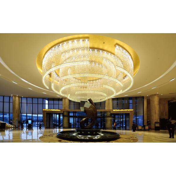 Indoor Ceiling Chandelier Lamp Living Room Dining Room Modern Luxury Bronze Stainless Steel Glass Rod Led Pendant Light