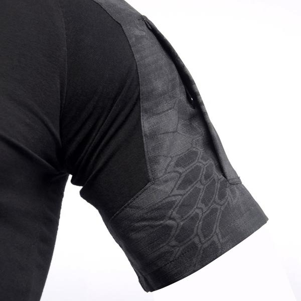 Woodland Camouflage Military Tactical Wear USA Military T-Shirt