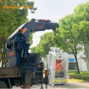 Automatic Aluminum Silver Foil Container Machine 12000kg Silver Foil Making