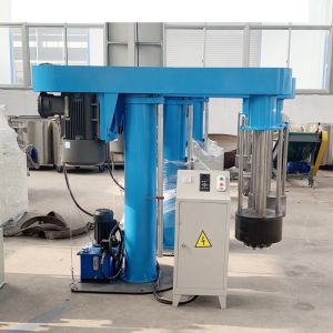OEM basket grinding mill machine Paint hydraulic lifting mill machine