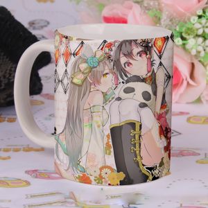 Vacuum Simple Wholesale Custom Logo Milk Cups Caffe Mugs Chinese Ceramic Mugs