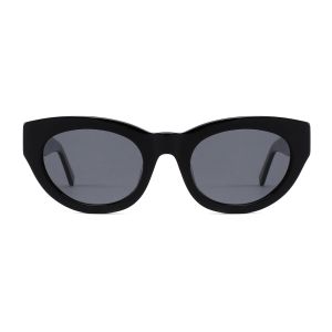 Polarized Round Acetate Sunglasses Retro Cat Eye For Women
