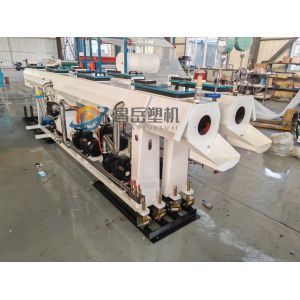 2 cavity PVC Pipe Extruder Machine with Various Tube Diameters and Wall