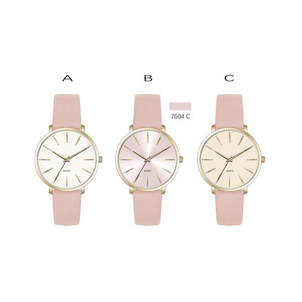 Fashion Watch, Italian leather wristband PVD rose gold case and black bezel Minimalist Dial Custom Brand Logo Watches Me