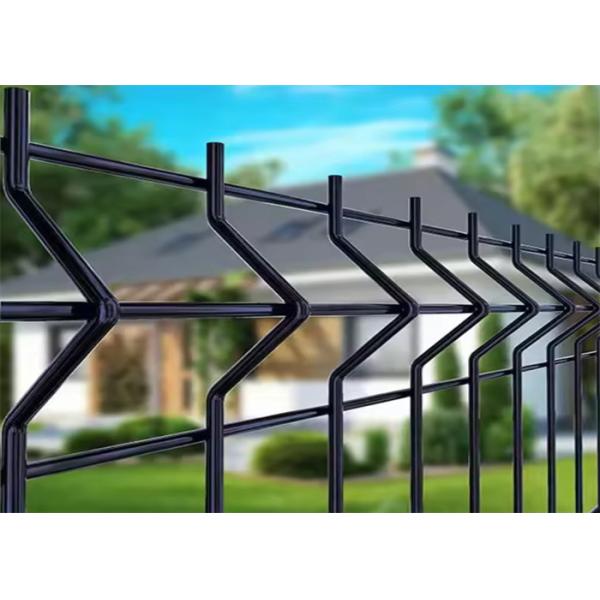 Buy 2.5m Height Green Color 3D Panel Fence For School at wholesale prices