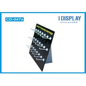 Quality Promotional Custom Cardboard Counter Displays With Plastic Hook for sale