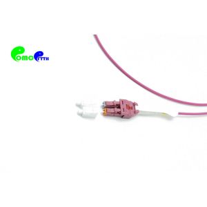 OM4 Polarity Switchable Optical Fiber Patch Cord Uniboot LC-LC Duplex With Push