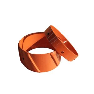 API 10D Oilfield Cementing Tools Casing Centralizer Solid Rigid / Positive /