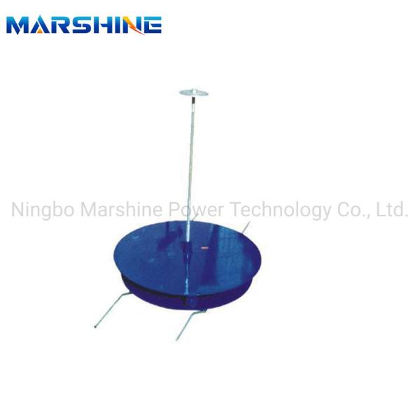 Antimagnetic Heavy Duty Upright Payout Turntable Cable Reel Stands Drum Support