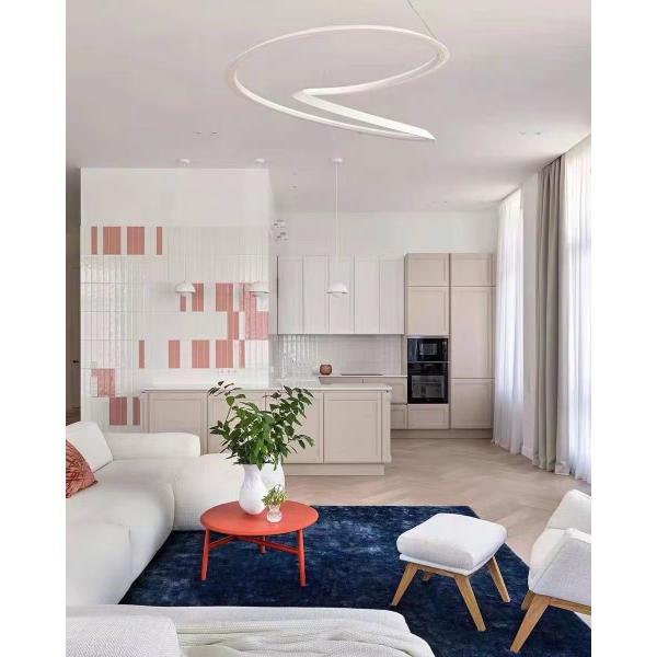 Metal Aluminum Interior Decoration Chandelier Lighting Fixtures large led pendant lights