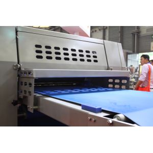 Flatbread Line Paratha Maker Machine Easy Clean With 800mm Width Working Table