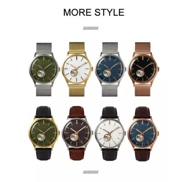 RoHS 42mm Men'S Automatic Mechanical Watch OEM Stainless Steel Automatic Watch