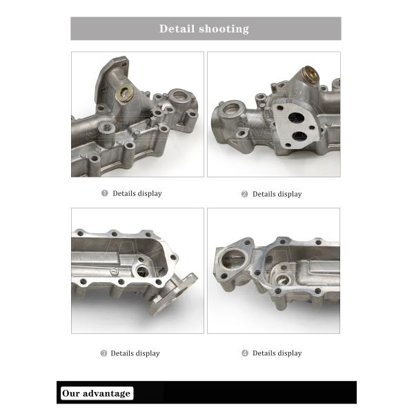 High-performance oil cooler assembly oil cooler cover 15701-1160 Hino H07D Engine