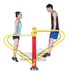 Outdoor Fitness Equipments-ST Outdoor sports equipment double parallel bars in