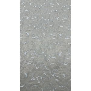 Luxury Embroidered Mesh Lace Sheer Soft Tulle with Delicate Floral Stitching for