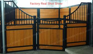 China Horse Stable Barn Fronts Door and Side Panels with bamboo wood on sale