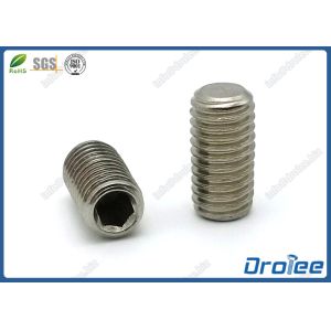M6 Flat Point Stainless Steel Socket Set Screw