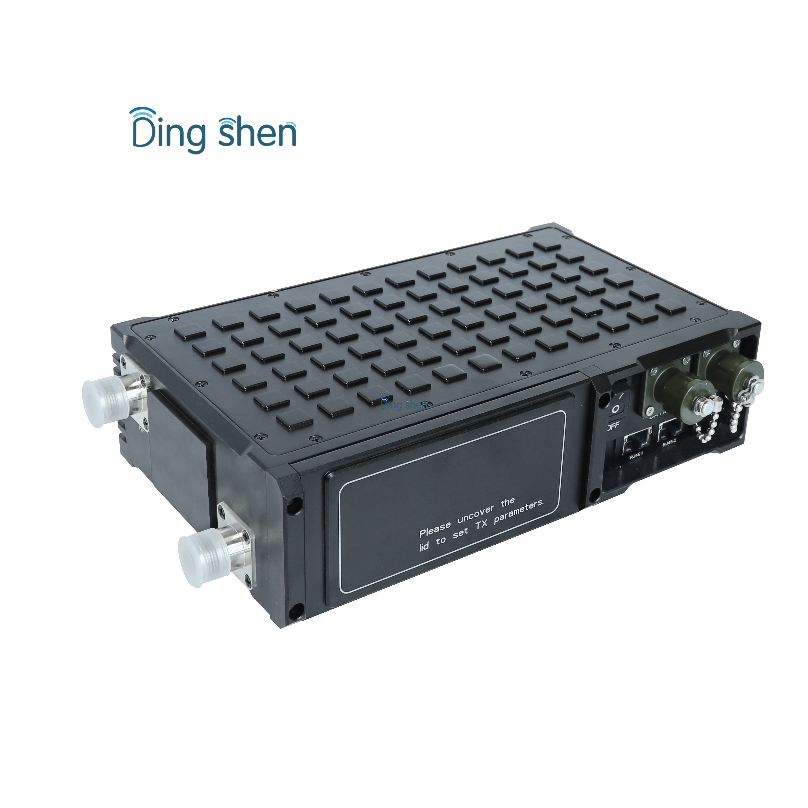 Quality Super Narrowband Ethernet Video Transmitter Dynamic AES Encryption 128bits for sale