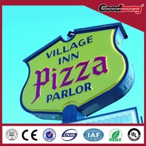 Advertising restaurant shop sign, advertising sign , shop billboard