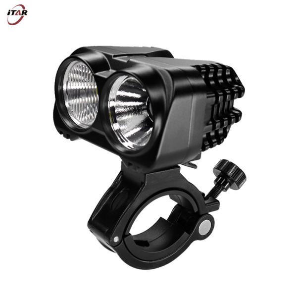 Buy Bright White Bike LED Flashlight Rechargeable 5000 Lumen IP65 Waterproof at wholesale prices